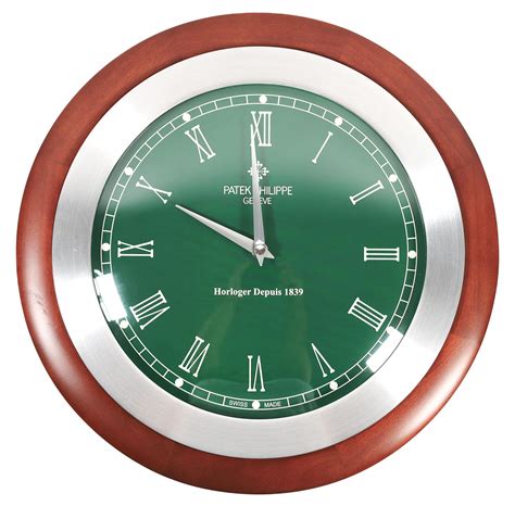 patek philippe dealer wall clock|hbg time signal.